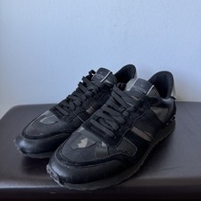 Uomo Valentino Garavani Rockrunner Camouflage Noir Taglia 43-44 / UK 10 / US 11