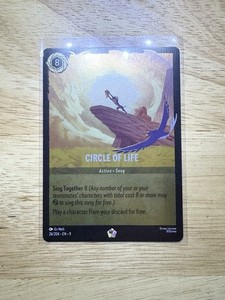 Disney Lorcana Fabled - Circle of Life - 26/204 - Cold Foil - Legendary