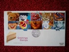 GB FDC ROYAL MAIL 1991 GREETINGS IRONBRIDGE  SPECIAL P/MARK 1ST ON STAMP