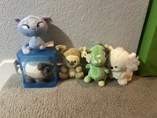 Lot Of 5 Neopet Plushies Stuffed Animal New Tags Y2K Early 2000s 5-7 Inches