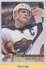 2017-18 Upper Deck UD Canvas Mikko Koivu #C44 READ t4m