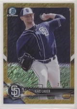 2018 Bowman Chrome Prospects Gold Shimmer Refractor 22/50 Eric Lauer #BCP18 4b1