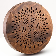 Rain Fall Disc 8.6 Inch Ocean Drum AUM Ganesh...