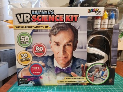 Bill Nye s VR Science Lab Activity Kit - Virtual Reality Kids Set Volcano NIB