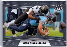 2025 Panini Mosaic - Josh Hines-Allen #15 Bang!