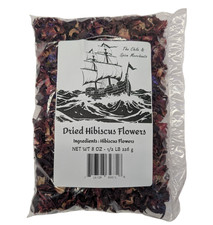 Organic Premium Dried Hibiscus Flowers, Jamaica Tea, pure flowers, half pound
