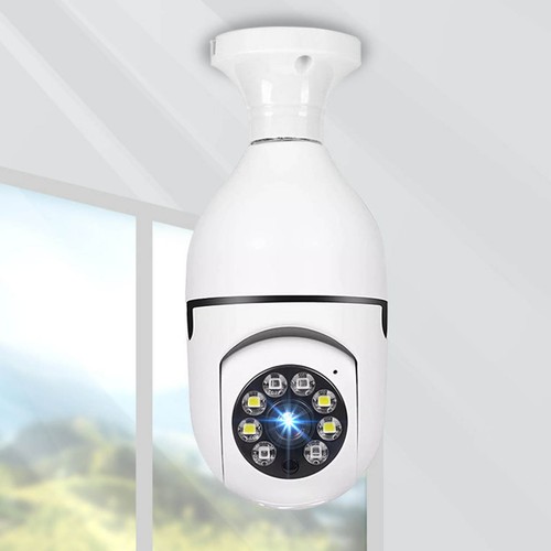 Bulb Camera HD Wireless Motion Detection Alarm Night Vis-ion Clear Images Wi BEA - Picture 12 of 12