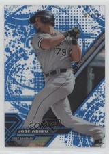 2017 Topps High Tek Pattern 1 Blue Rainbow 2/75 Jose Abreu #HT-JAB y8h
