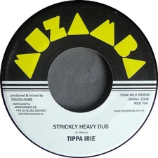 7" TIPPA IRIE Strickly Heavy Dub MZB704 Muzamba BRAZIL