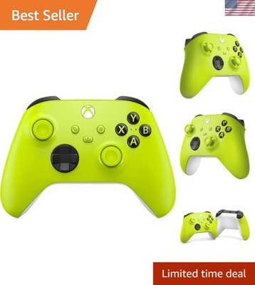 Xbox Wireless Gaming Controller | Electric Volt | Console, PC, & Android | Te...