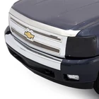 For Chevy Silverado 1500 07-13 Husky 2842002 Aeroskin Dark Smoke Hood Shield