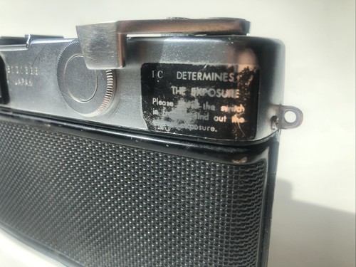 Yashica 1c Lynx-14E Rangefinder 35mm SLR Film Camera Copal -SV AS-IS - Picture 16 of 17