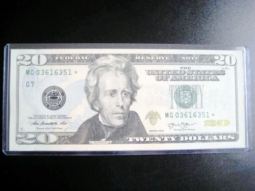 $20 2013***MG STAR***FEDERAL RESERVE CHOICE UNC GEM BU NOTE