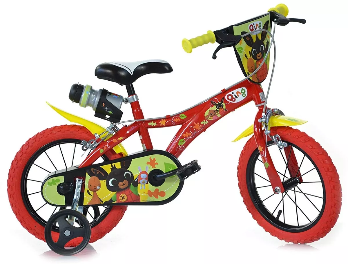 BICYCLE 14 BING CHILDREN 3 4 YEARS HEIGHT FROM 100 CM DINO BIKES