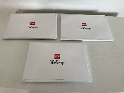 MANUALS ONLY Lego Disney Castle 43222 Manual Complete set NO
