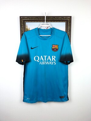 Nike FC Barcelona 2015 3rd シャツ Barcelona Third football shirt 2015 Soccer Nike Jersey Mens