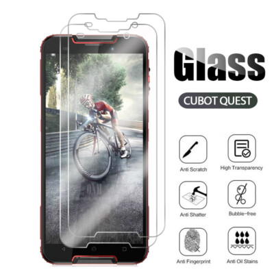 2PCS Tempered Glass Film Screen Protector For CUBOT QUEST Lite Cubot Quest