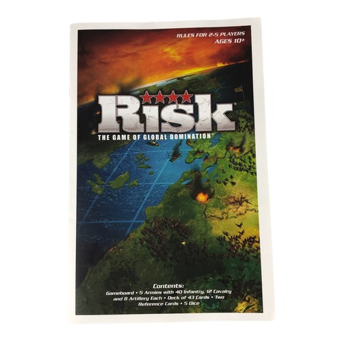 Risk Il Gioco del Dominio Globale Gioco da Tavolo Completo 2010 Hasbro - Foto 5 di 10