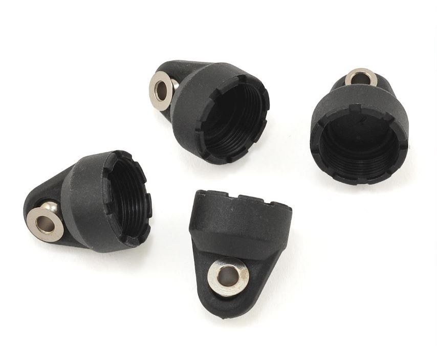 Traxxas 4-Tec 2.0 Shock Caps (Black) (4) Traxxas 4-Tec 2.0 Shock Caps (Black) (4)