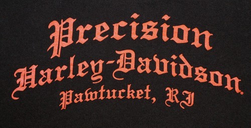 OFFICIAL HARLEY-DAVIDSON MOTORCYCLES PAWTUCKET, RI T-SHIRT - XL - BLACK - Picture 3 of 7