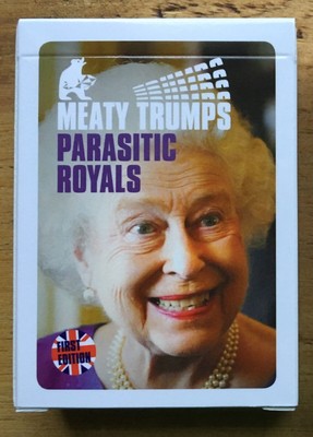mint cond OOP ltd ed of 2,000 BRITISH NONCES First Edition top Meaty Trumps