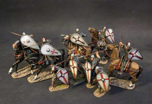 JOHN JENKINS THE CRUSADES CRU-20 CRUSADER SPEARMAN NIB - Picture 2 of 4
