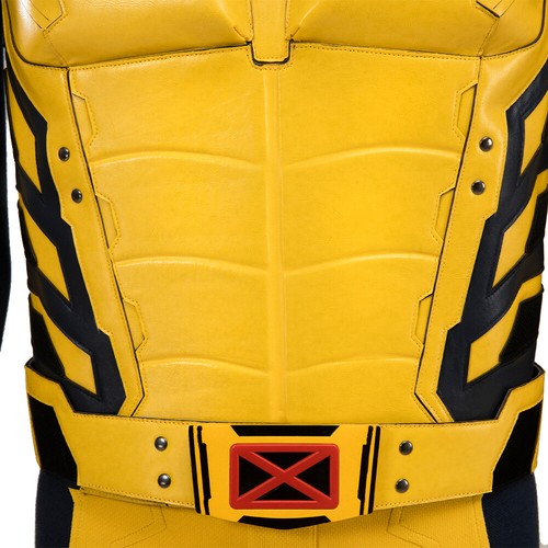Movie Deadpool 3 Logan Cosplay Costume Hero Wolf Wolverine Jumpsuit Outfit Props - Picture 14 of 22