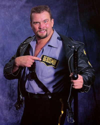 Famous Wrestler BIG BOSS MAN Glossy 8x10 Photo Wrestling WWF Print WWE Poster