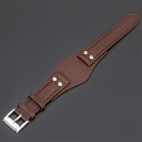 22mm Genuine Leather Watch band For Fossil CH2564 CH2565 Watch Steel Buckle - Picture 6 of 6