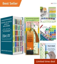 Comprehensive DSM-5-TR Index Tabs Set with Page Numbers for Efficient Reference