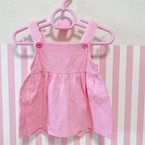 Mezzo Piano One Piece Pink Berrie-chan Rabbit Strawberry KIDS Approx. H 100cm JP - Picture 12 of 24