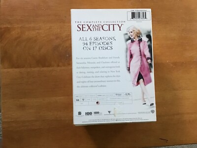 Sex and the City Complete Series Collection Seasons 1-6 DVD Box