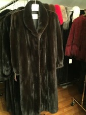 Chicago Fur Mart Size 20. Length "50"brand New Classic Ranch Mink Coat.$12000.00