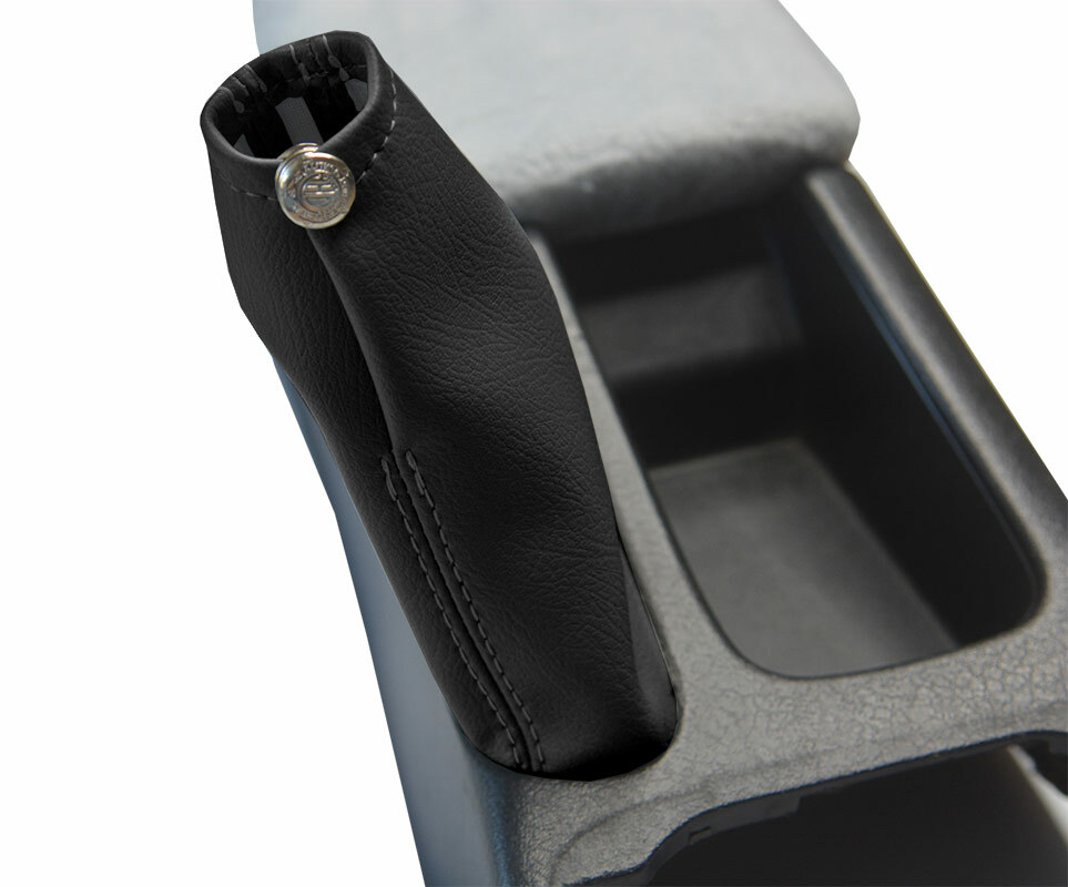 E Brake Boot Cover Leather for Nissan Skyline R32 19891993 Black eBay