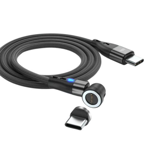 Magnetic PD 60W Type C to Type C 3A Fast Charging Cable Data Sync - Picture 1 of 10
