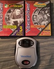 VIDEONOW Portable Player*TESTED* and Jeff Corwin&The Wild Thornberrys*New Discs