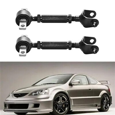 Pair Left & Right Adjustable Rear Alignment Camber Control Arm Suspension Kit...