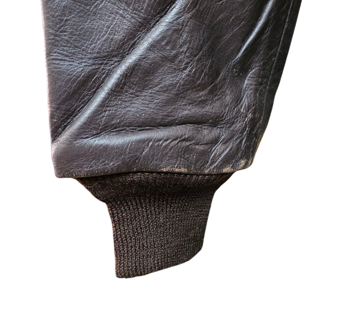 Genuine US Type A2 Leather Pilot Flight Jacket Talon Zipper US MFG