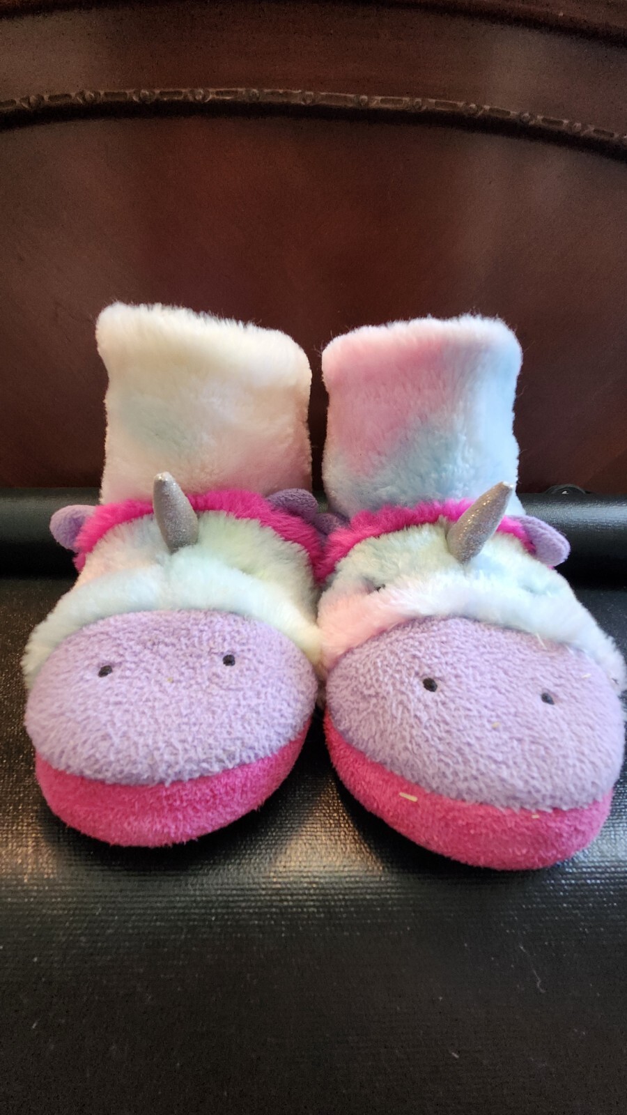 APL Totes Toasties Pantofole Unicorno Bambini MEDIE (13 1)