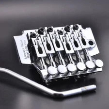 Chrome Guitar Licensed Floyd Rose Double Locking Bridge Tremolo System