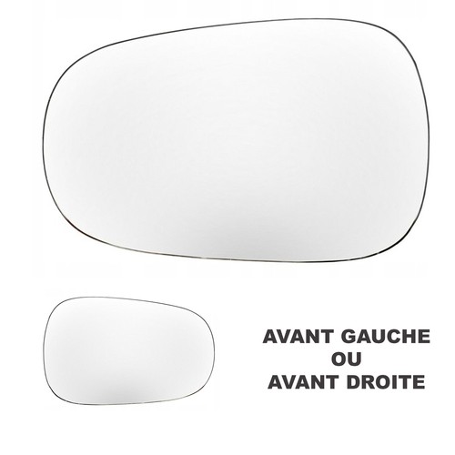 MIROIR glace de rétroviseur Avant Droit OU Gauche pour CLIO 1 & 2 =7701040255 - Imagen 5 de 12