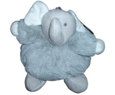 Manhattan Kids Cuddle Time Plush Gray Elephant Infant Toy Lovey Safari NWT RARE