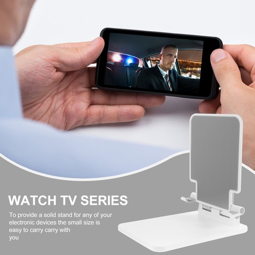 Folding Tablet Stand Compact Desktop Holder Bracket Tablets Arm Mount - Photo 4 sur 12