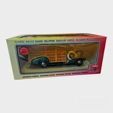 MOTOR CITY CLASSICS DIECAST 1939 CHEVY WOODY WAGON 1:18 REAL WOOD HAND CRAFTED