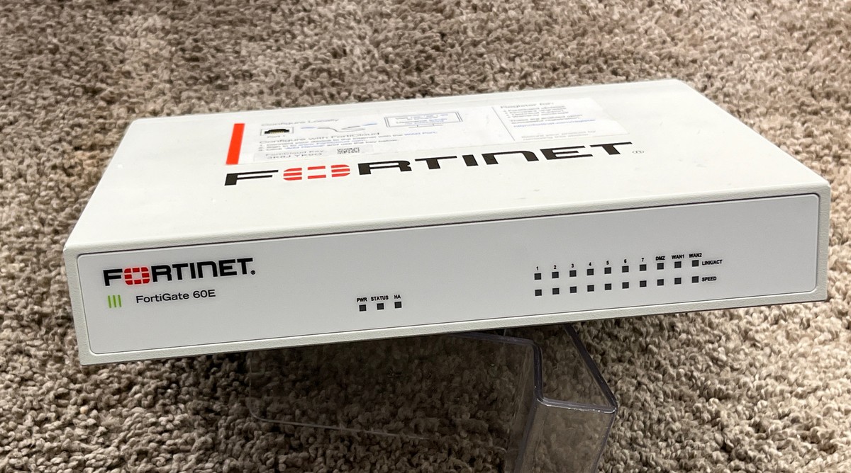 Fortinet Fortigate FG-60E Network Security Firewall 60E 9899