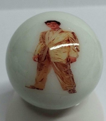 Very Nice Elvis Presley Glass Marble