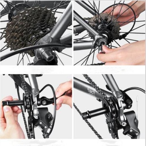 Dummy Hub Bicycle Bike Easy Chain Keeper Tool Holder Quick Release Axle Cycle - Picture 3 of 5