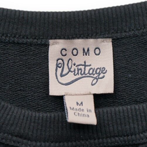 Como Vintage Womens Sweatshirt Western Embroidered Cowgirl Horse Pullover Medium - Picture 5 of 6