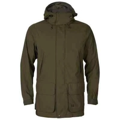 Chaqueta Harkila Pro Hunter Shooting GTX para hombre - Abrigo Gore-Tex verde sauce