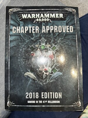 WARHAMMER 40000 Army Codex: Chapter Approved 2018 Edition Games Workshop